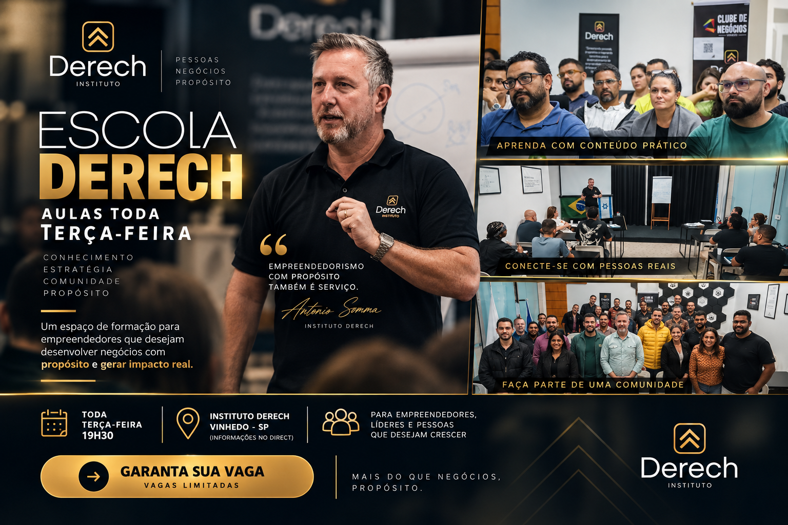 Escola Derech de empreendedorismo e liderança