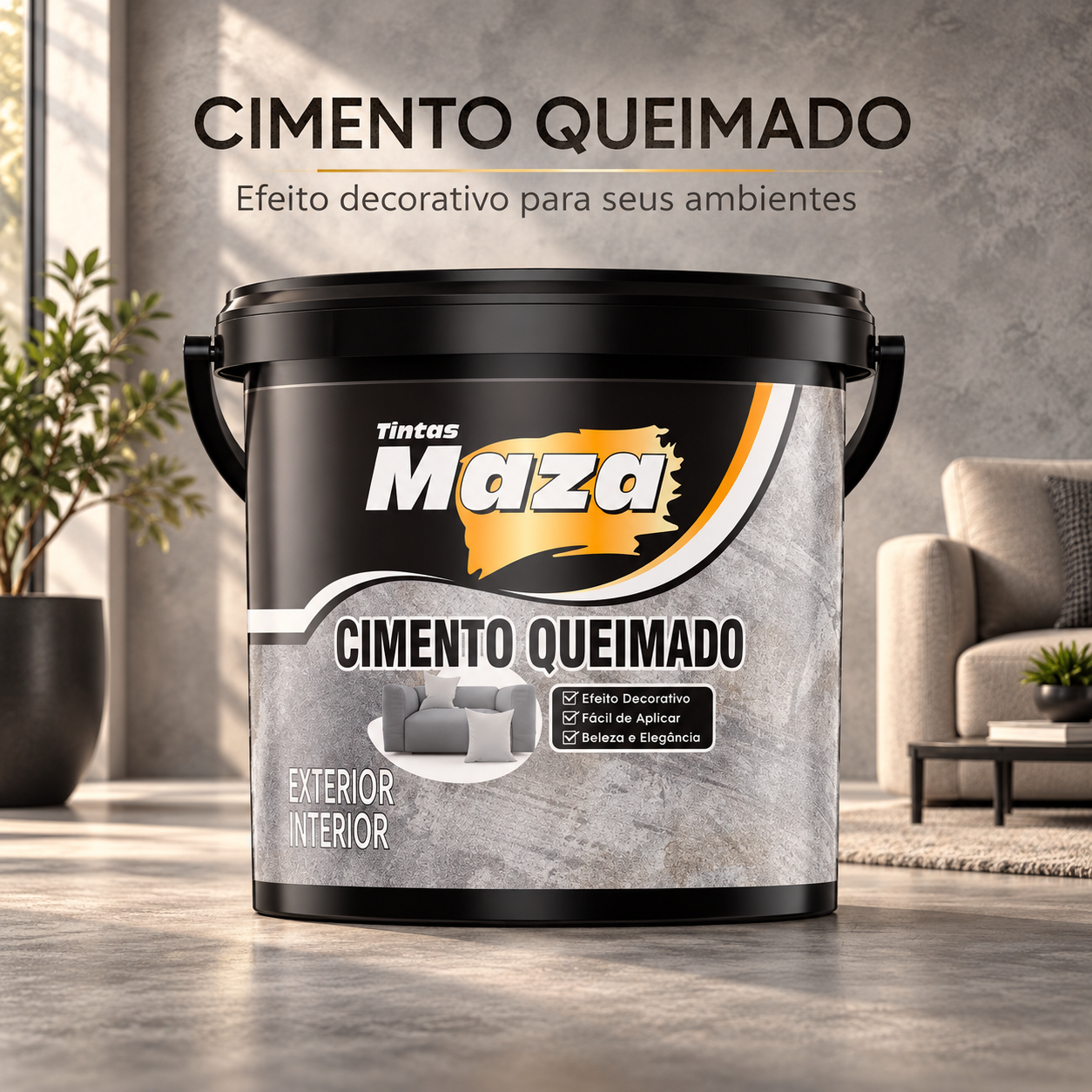 Cimento Queimado Maza 5,6kg