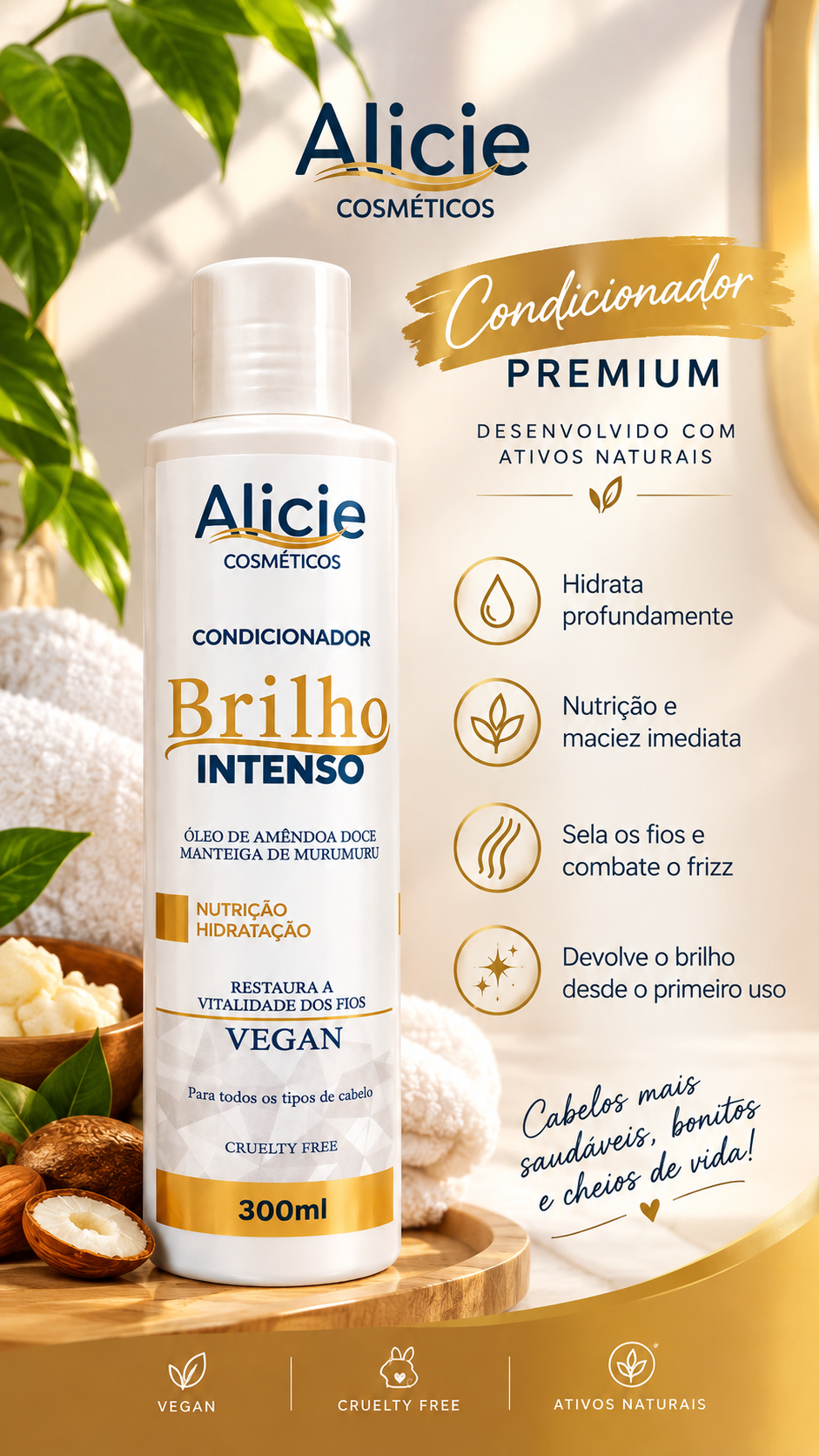 Condicionador Alicie Cosméticos 
