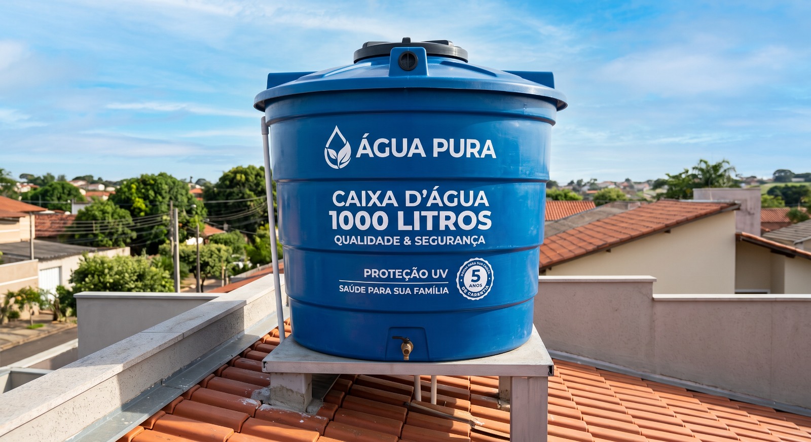 Desenfecção de Caixa de água 