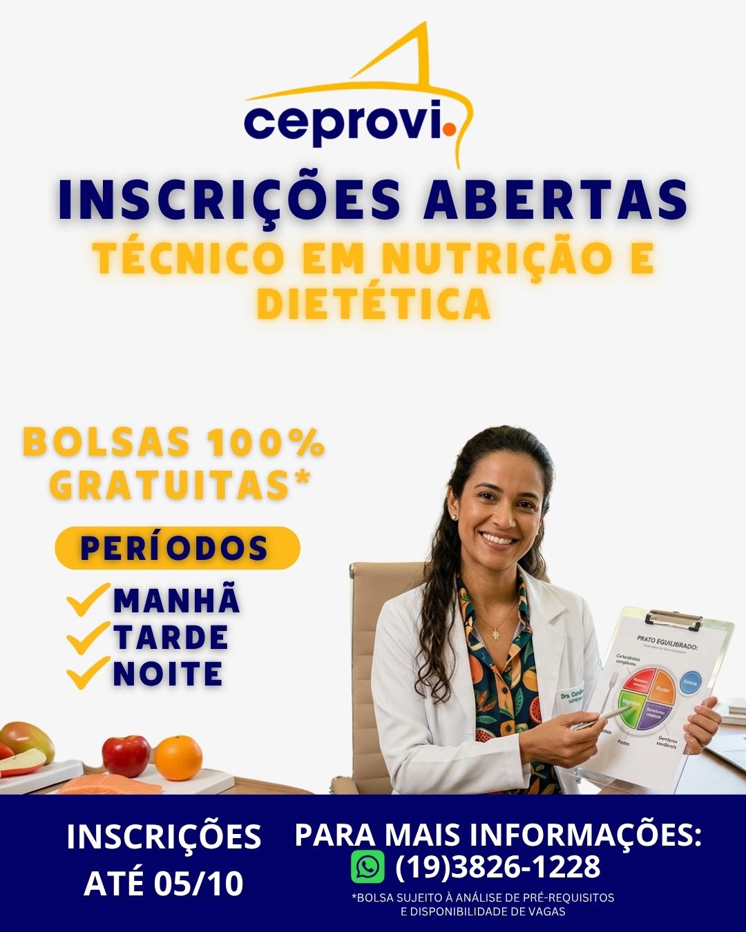 CURSO TÉCNICO EM NUTRIÇÃO E DIETÉTICA