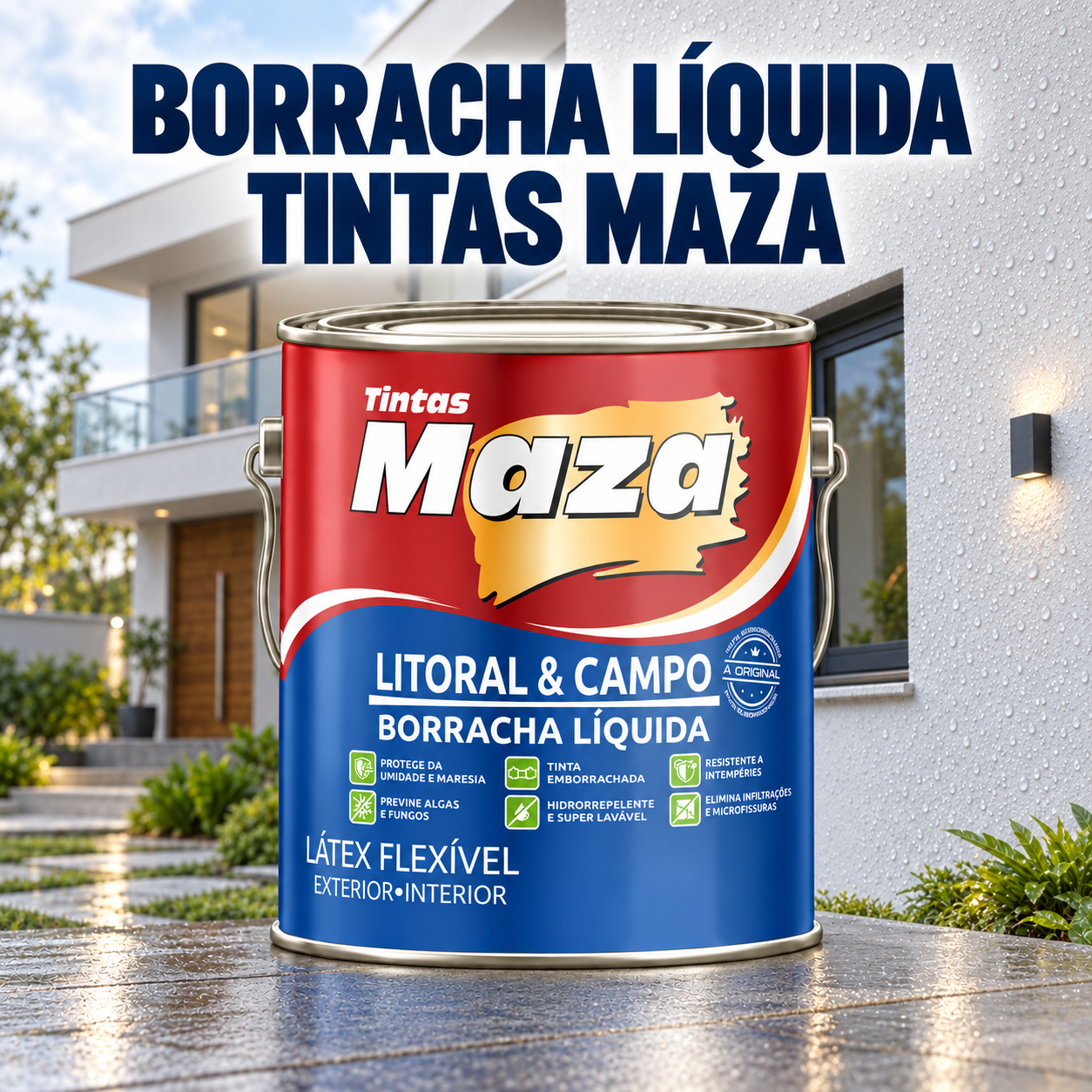 Borracha Líquida Maza 3,6L