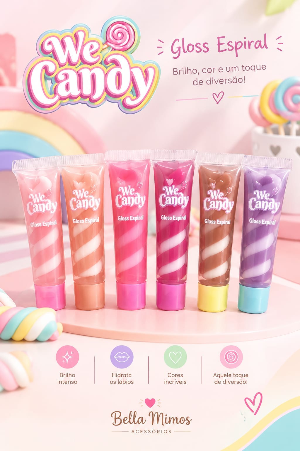 Gloss Espiral We Candy 