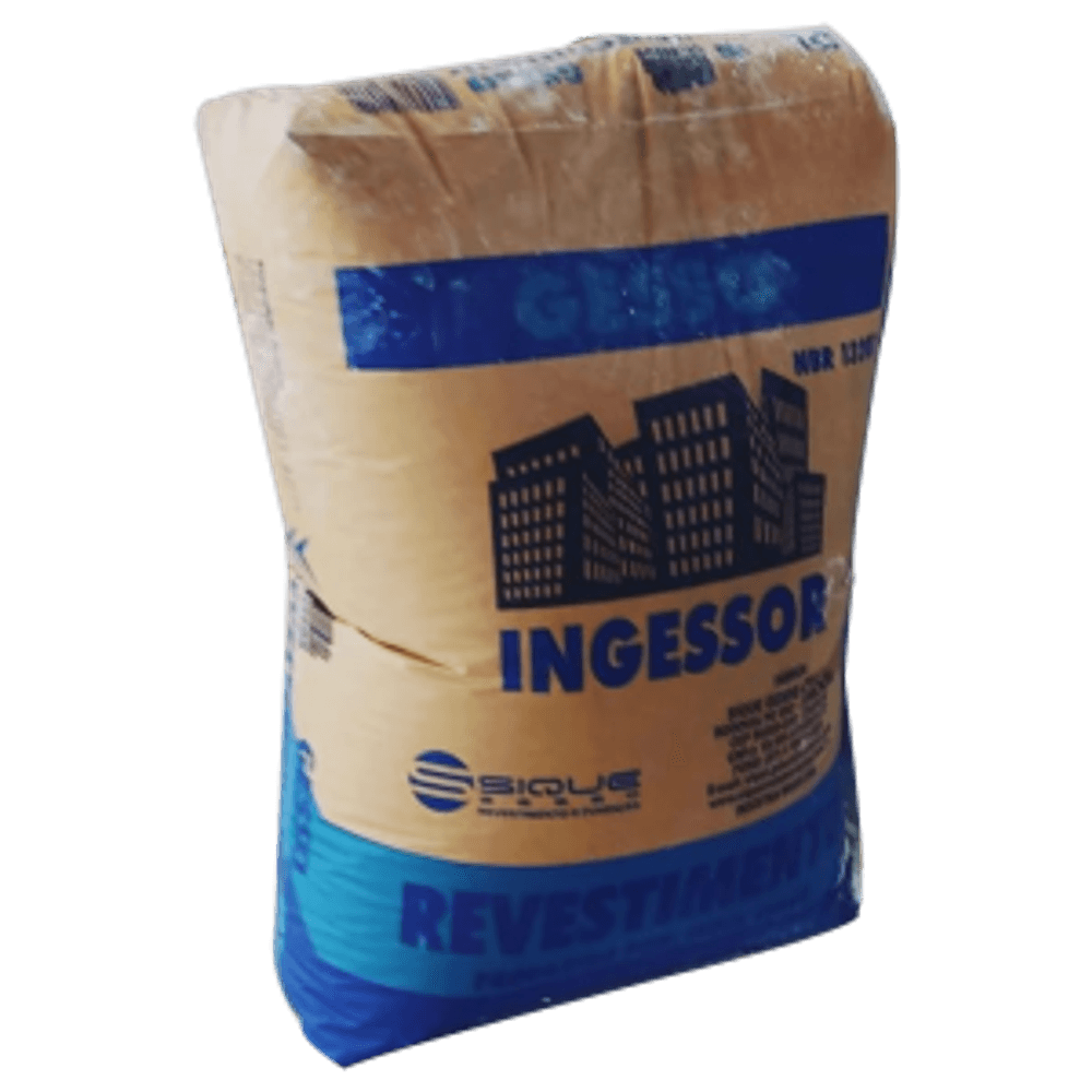 Gesso em pó Ingessor para revestimento 40 kg
